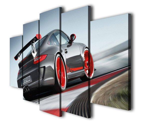 Porsche 911 Gt3 Sport Car Automative Canvas Wall Art