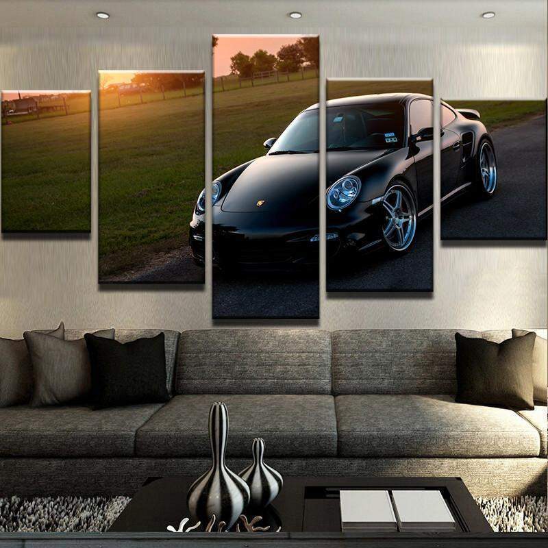 Porsche 911 Turbo – Automative Canvas Wall Art