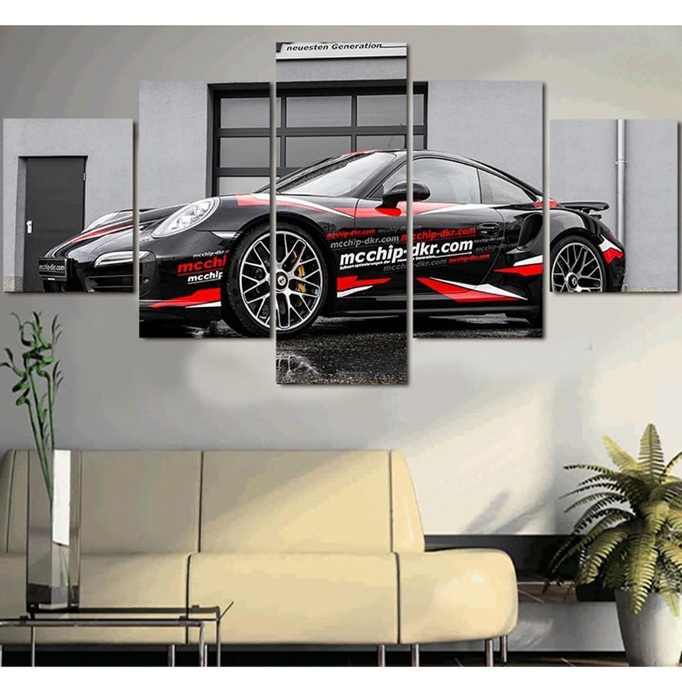 Porsche 911 Turbo S Car – Canvas Wall Art