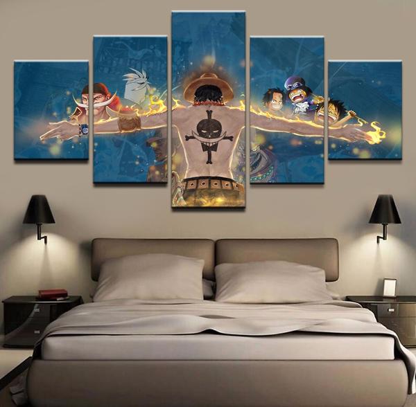 Portgas D. Ace – Anime Canvas Wall Art