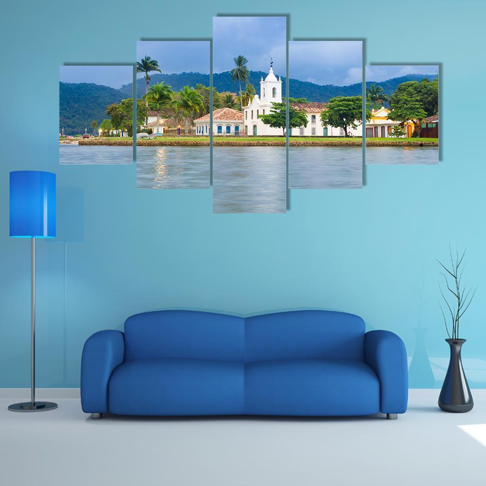 Portuguese Colonial And Brazilian Imperial Town – Nature Canvas Wall Art