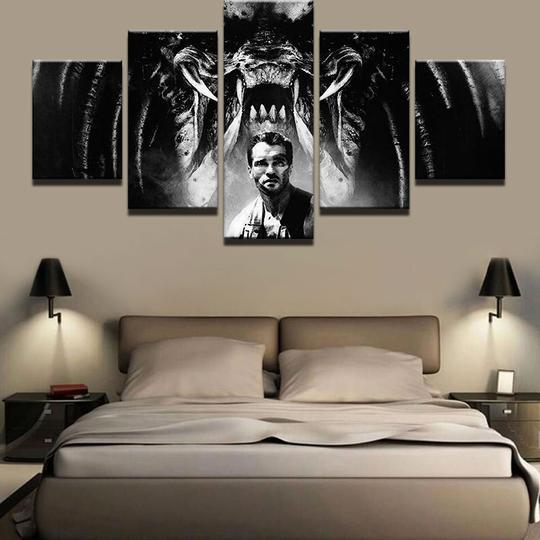 Predator Arnold Schwarzenegger – Movie Canvas Wall Art