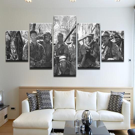 Predator Schwarzenegger Weathers – Movie Canvas Wall Art