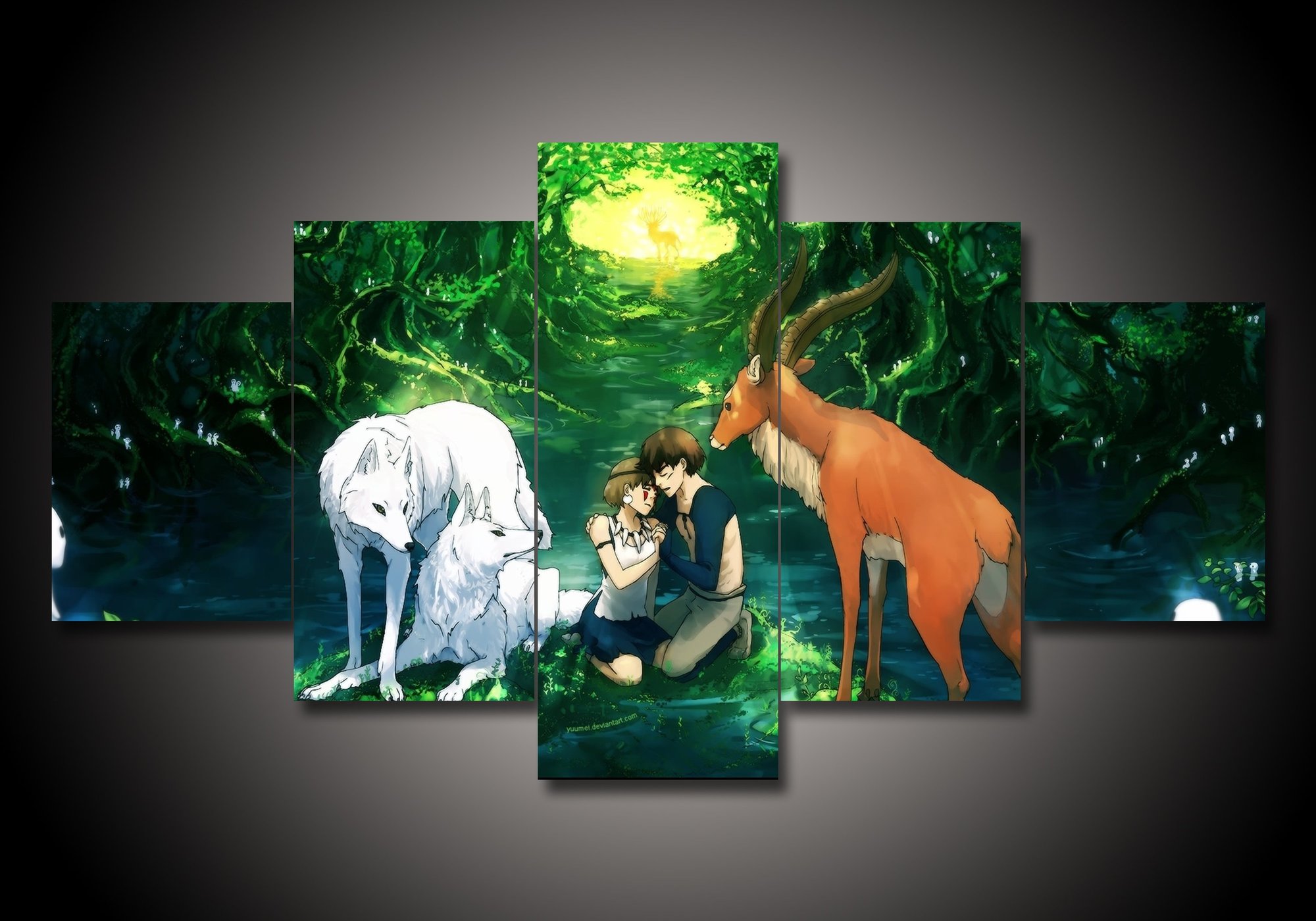 Princess Mononoke 1 – Anime Canvas Wall Art