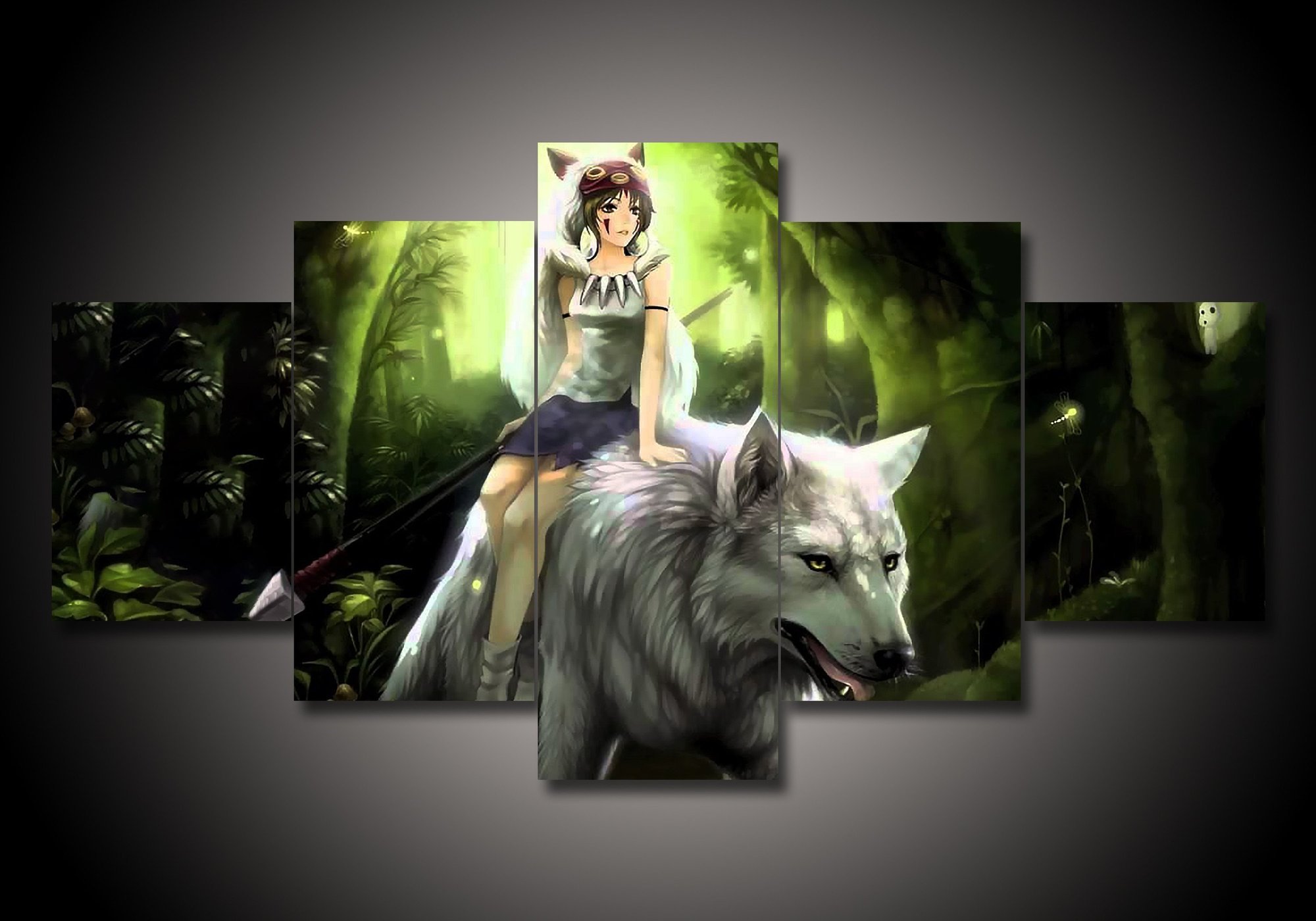 Princess Mononoke 4 – Anime Canvas Wall Art
