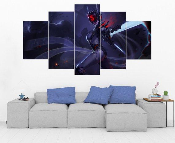 Project Fiora – League Of Legends – Gaming Canvas Wall Art