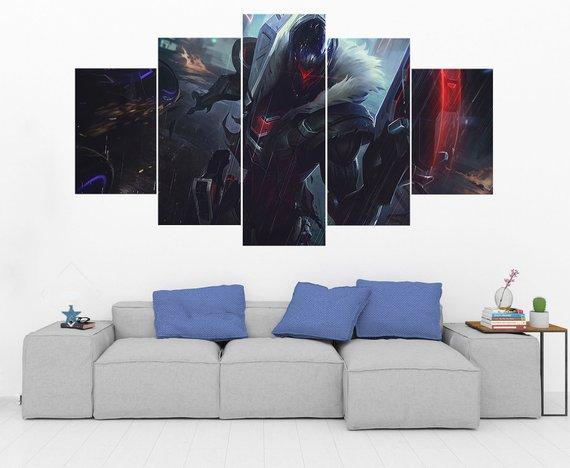 Project Jhin – League Of Legends Gaming Canvas Wall Art