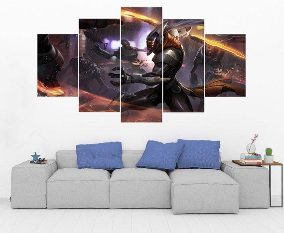 Project Master Yi – League Of Legends – Gaming Canvas Wall Art