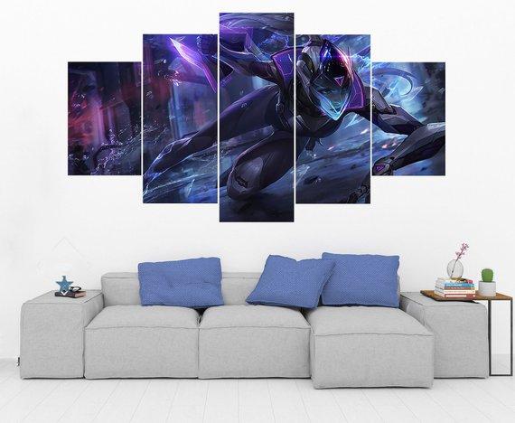 Project Vayne – League Of Legends – Gaming Canvas Wall Art
