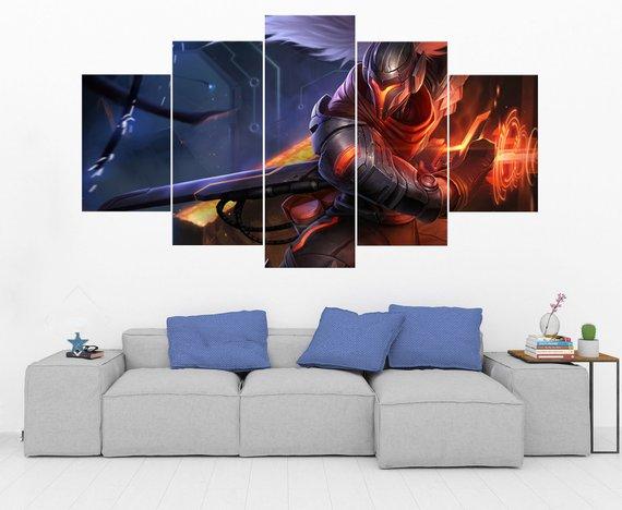 Project Yasuo – League Of Legends – Gaming Canvas Wall Art
