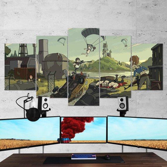 Pubg 09 – Gaming Canvas Wall Art