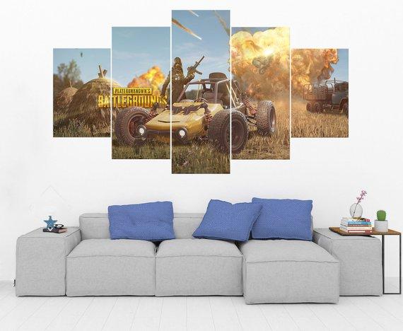 Pubg 7 – Gaming Canvas Wall Art