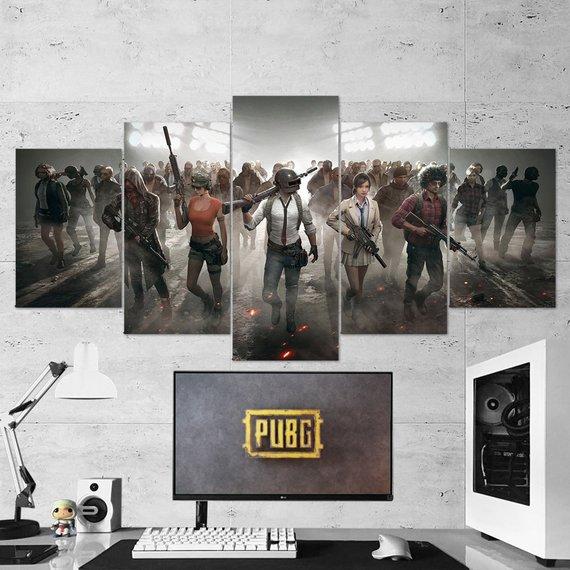 Pubg Playerunknowns Battlegrounds 05 – Gaming Canvas Wall Art