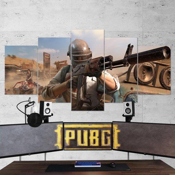 Pubg Playerunknowns Battlegrounds – Gaming Canvas Wall Art