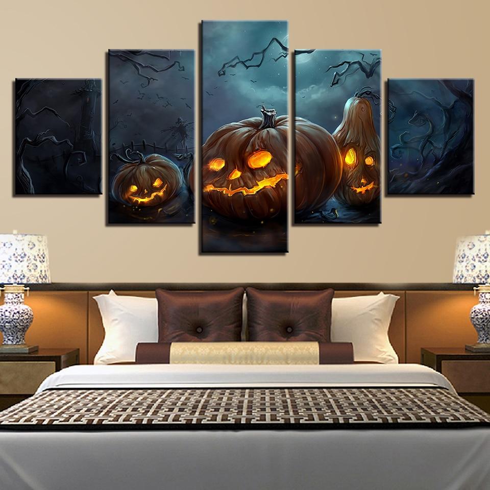 Pumpkin 3 – Abstract Canvas Wall Art