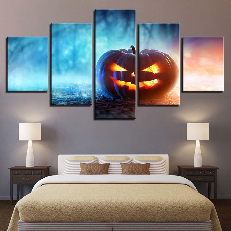 Pumpkin 5 – Abstract Canvas Wall Art