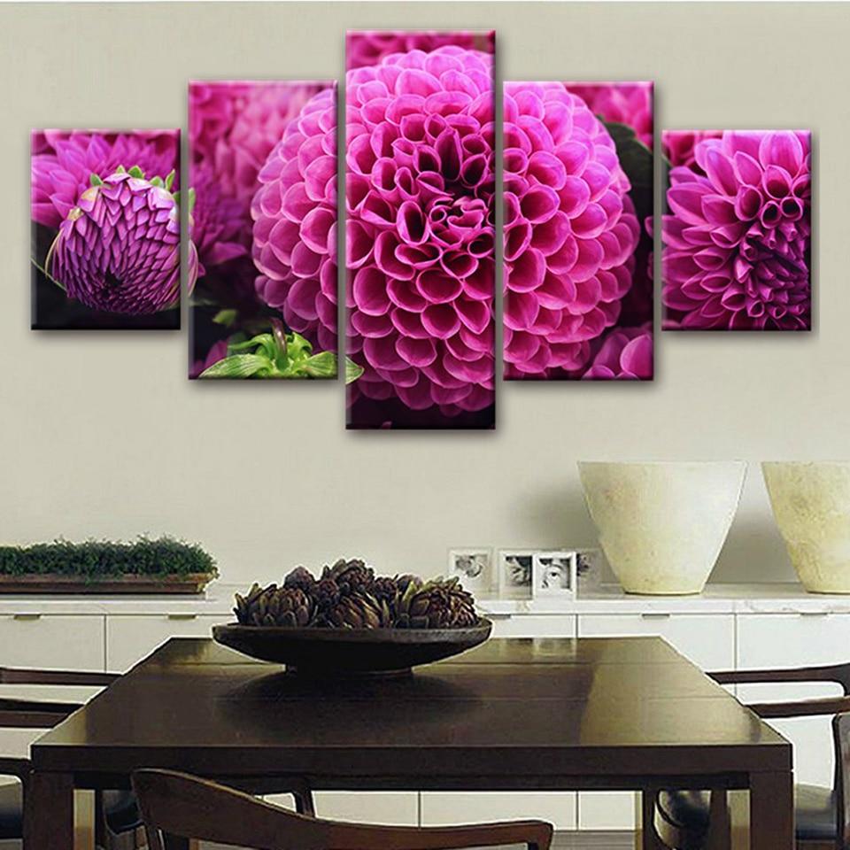 Purple Flowers 02 – Nature Canvas Wall Art