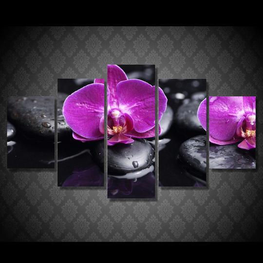 Purple Orchid – Nature Canvas Wall Art