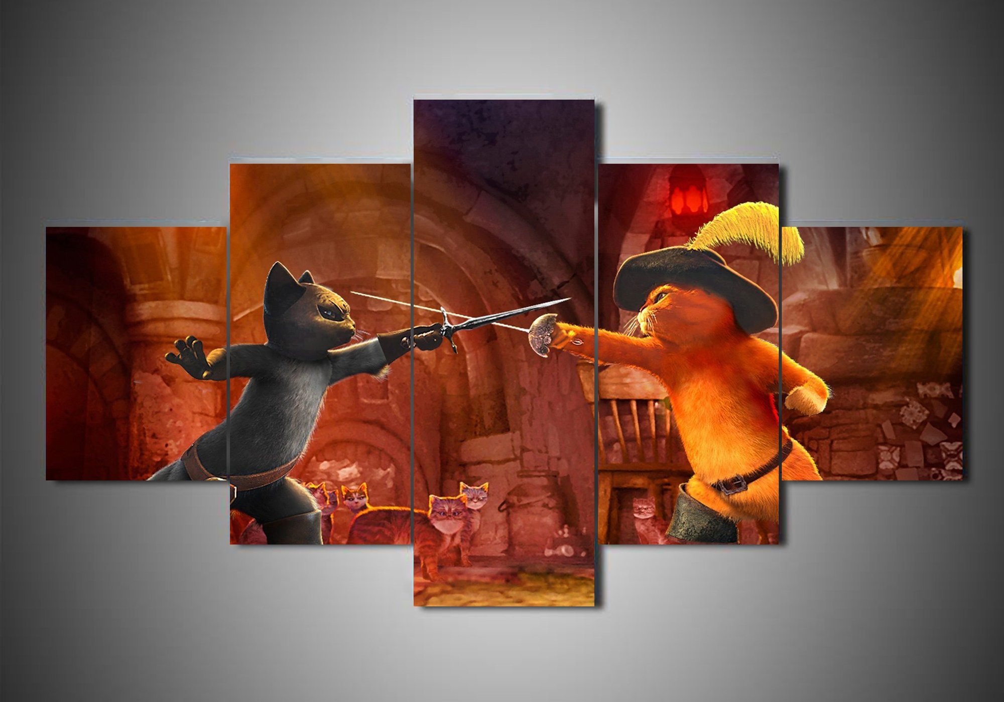 Puss In Boots 2 – Cartoon Canvas Wall Art