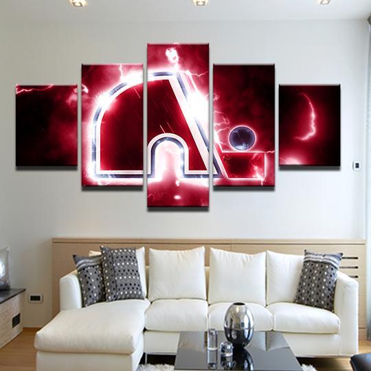 Quebec Nordiques – Sport Canvas Wall Art