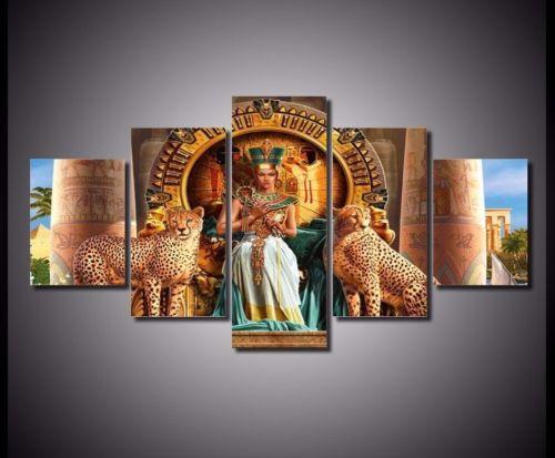 Queen Of Egypt – Abstract Canvas Wall Art