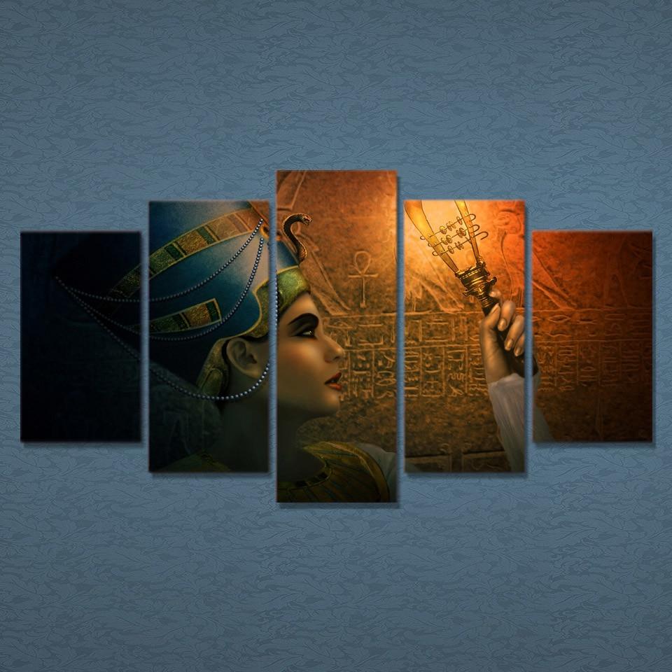 Queens Of Egypt – Religion Canvas Wall Art