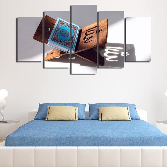 Quran Islamic Muslim – Religion Canvas Wall Art