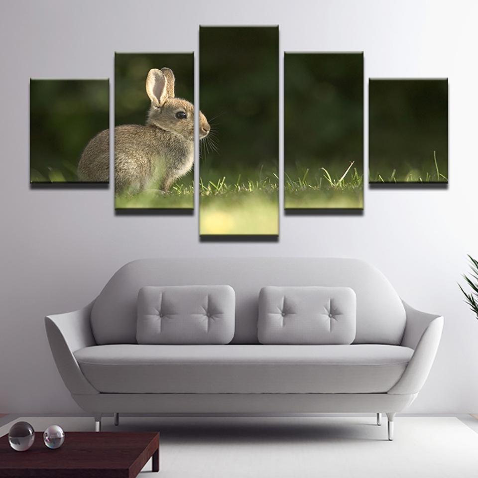 Rabbit 3 – Animal Canvas Wall Art