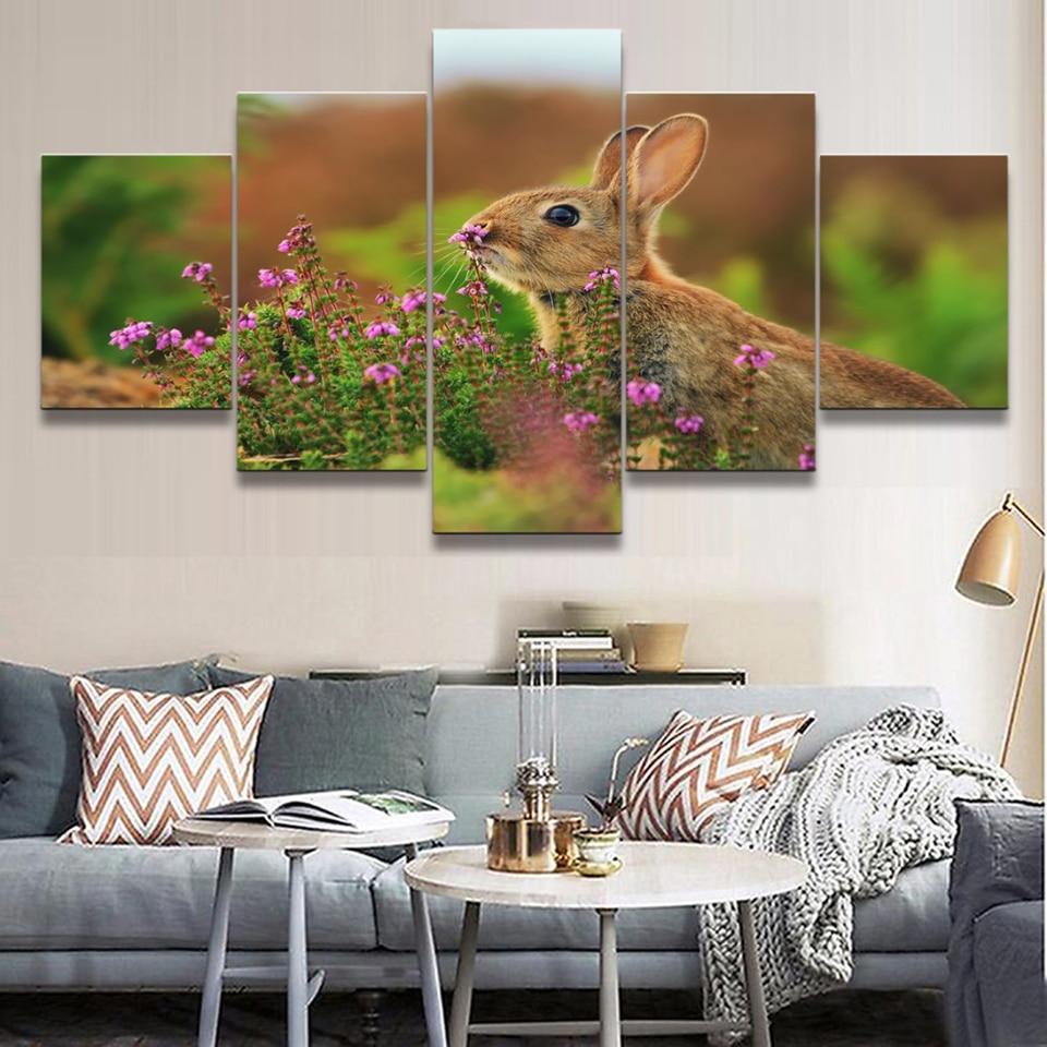 Rabbit 4 – Animal Canvas Wall Art