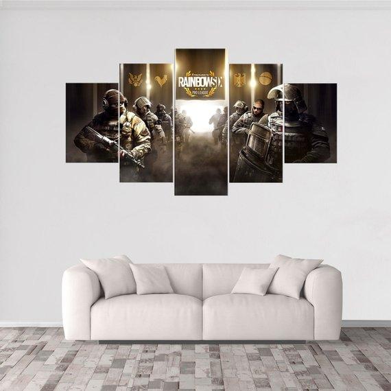 Rainbow Six Siege 3 – Gaming Canvas Wall Art
