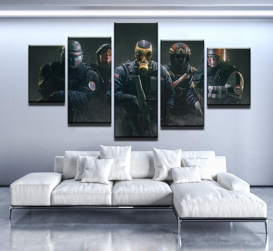 Rainbow Six Siege – Gaming Canvas Wall Art