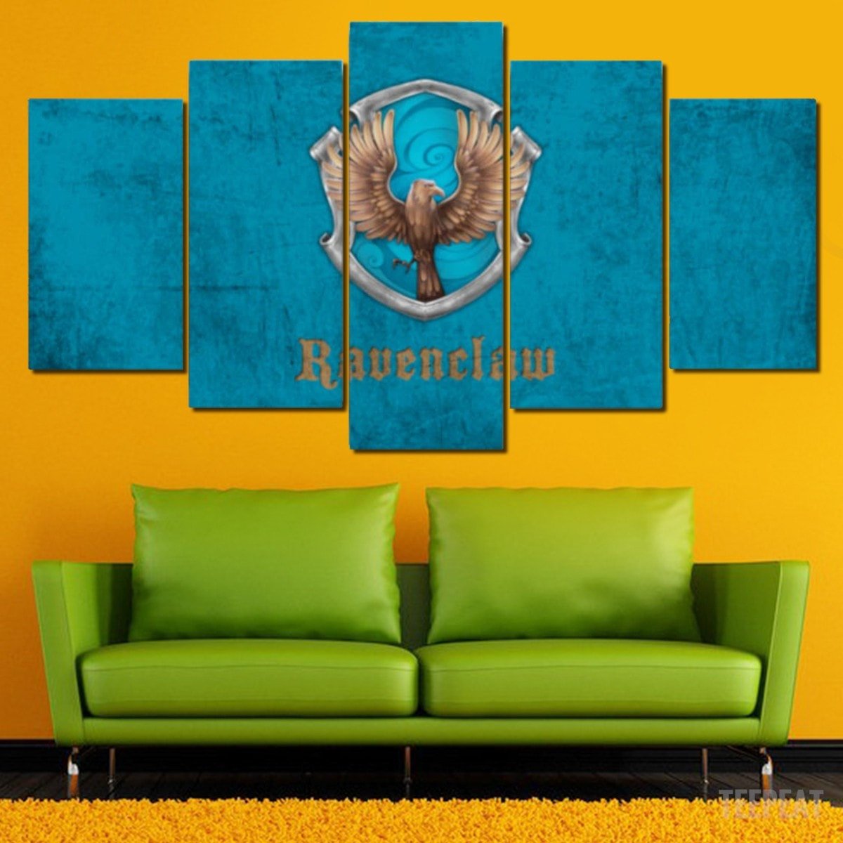 Ravenclaw – Abstract Canvas Wall Art