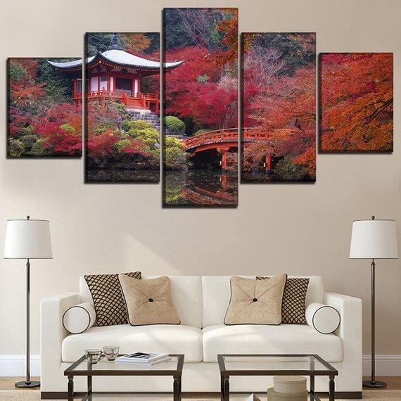 Read Leafs Forest – Nature Canvas Wall Art