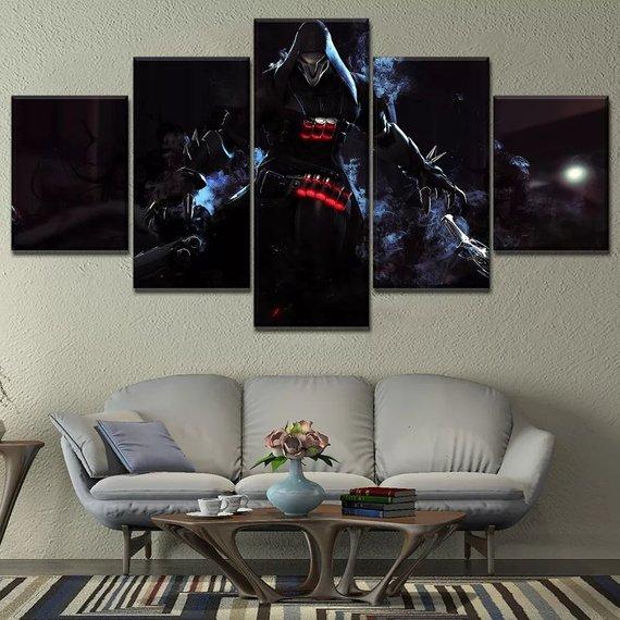 Reaper – Abstract Canvas Wall Art