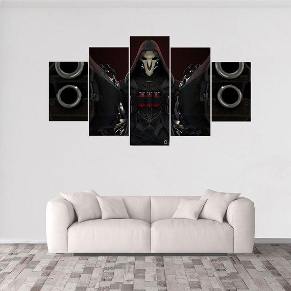 Reaper Overwatch 1 – Gaming Canvas Wall Art