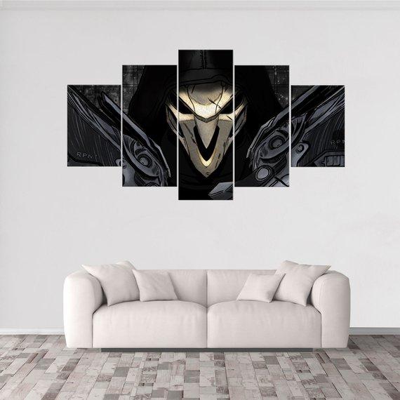 Reaper Overwatch 3 – Gaming Canvas Wall Art
