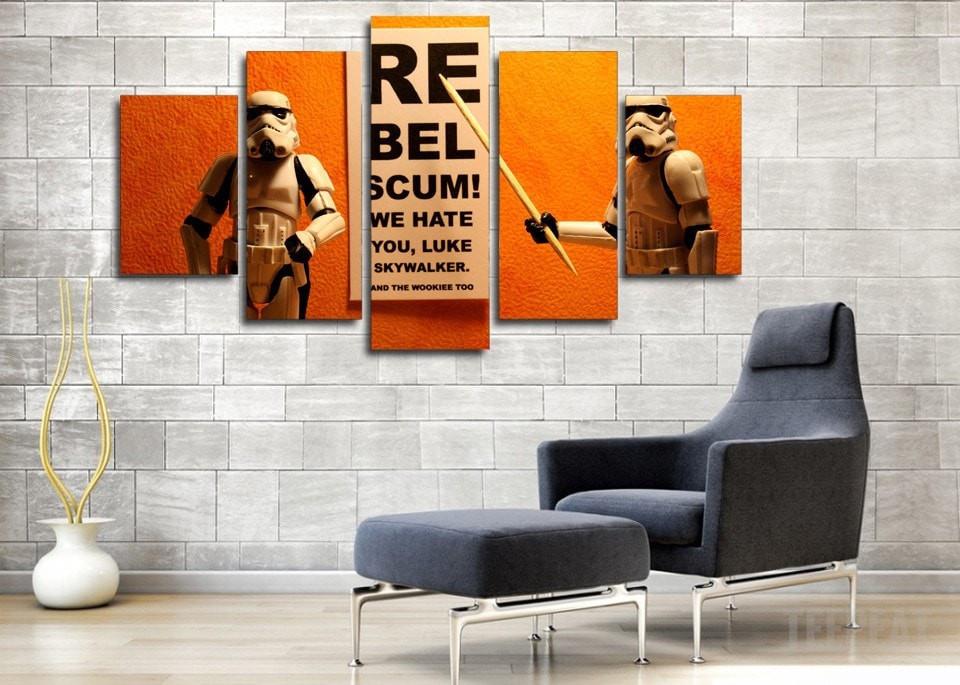 Rebel Scum – Movie Canvas Wall Art