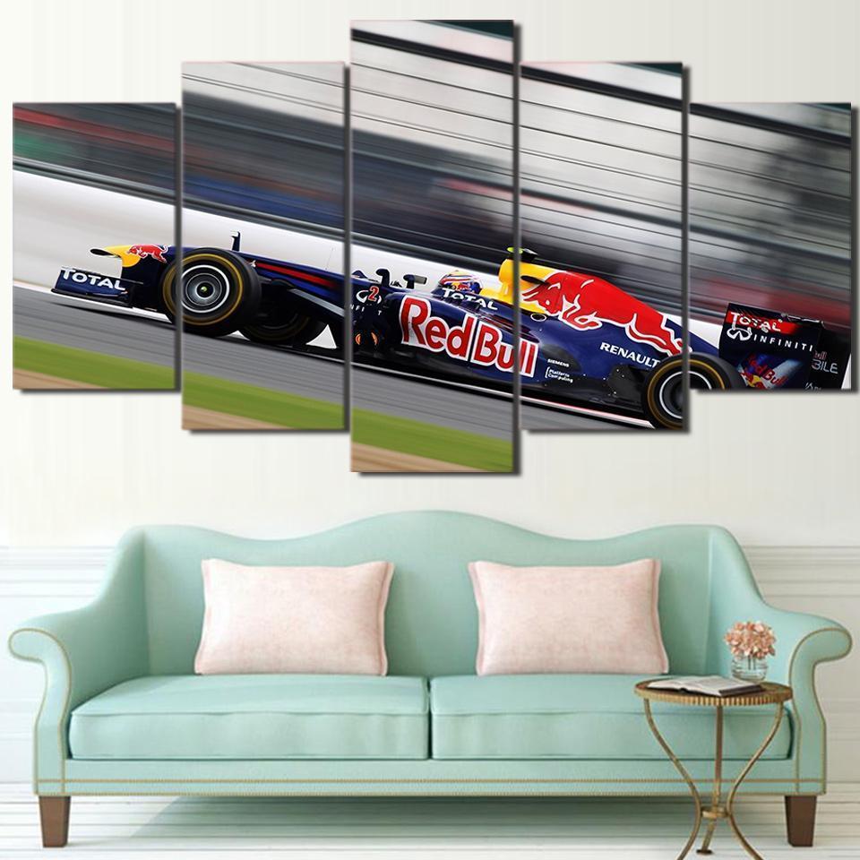 Red Bull Formula 1 Sport – Canvas Wall Art