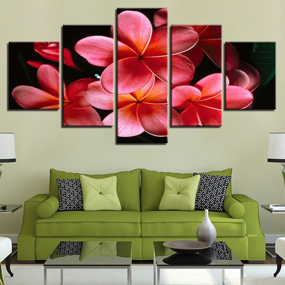 Red Flower 01 – Nature Canvas Wall Art