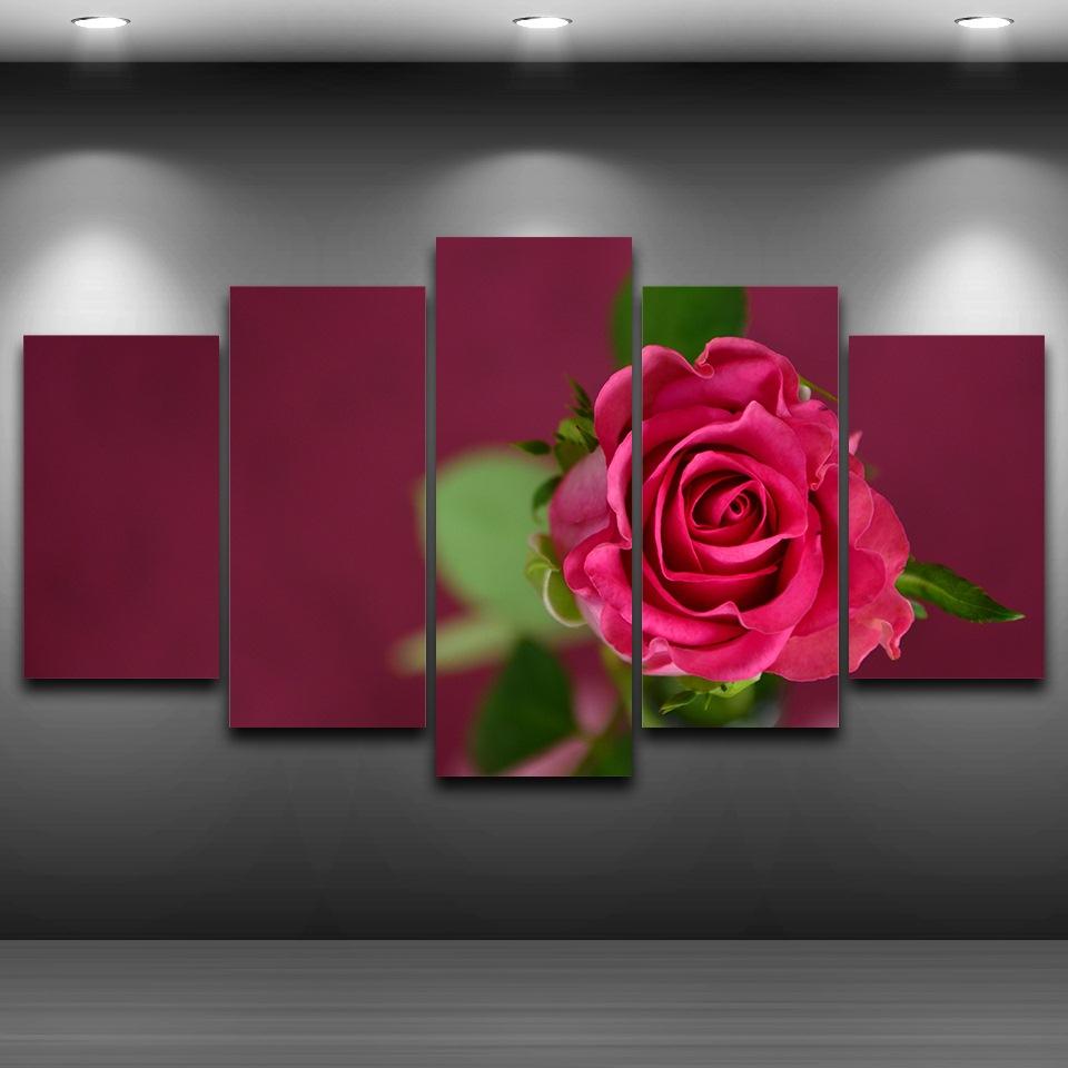 Red Roses Flower – Nature Canvas Wall Art