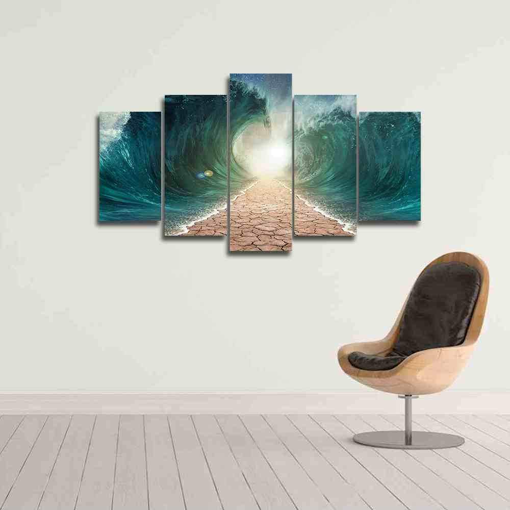 Red Sea Wall – Nature Canvas Wall Art
