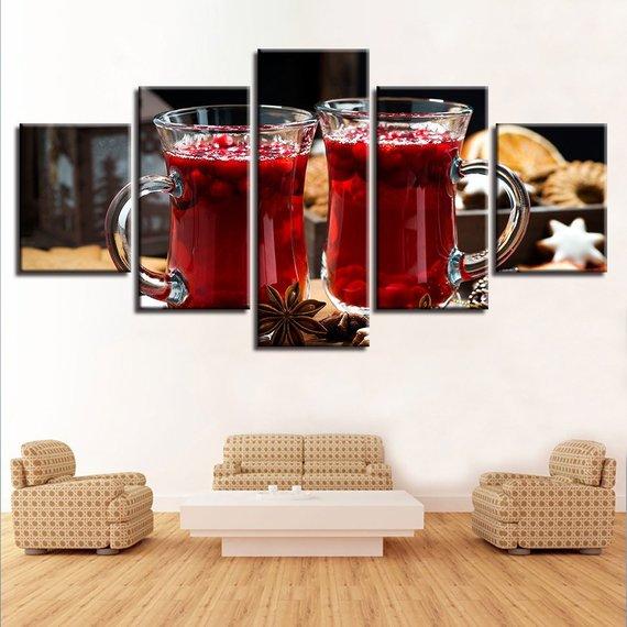 Red Tea – Nature Canvas Wall Art