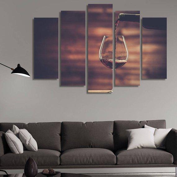 Red Wine 02 – Wine Canvas Wall Art