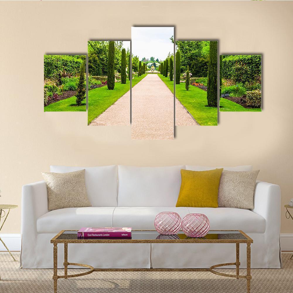 Regent’S Park Landscape In London – Nature Canvas Wall Art