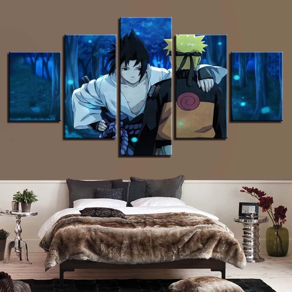 Restaurant Naruto Animation 4 – Anime Canvas Wall Art