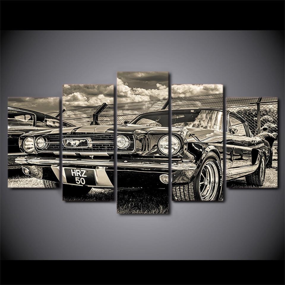 Retro Car 02 – Automative Canvas Wall Art