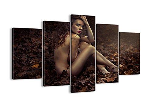 Retro Woman Body Portrait Beauty – Abstract Canvas Wall Art