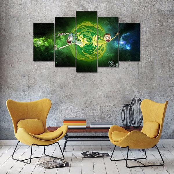 Rick And Morty 07 – Anime Canvas Wall Art