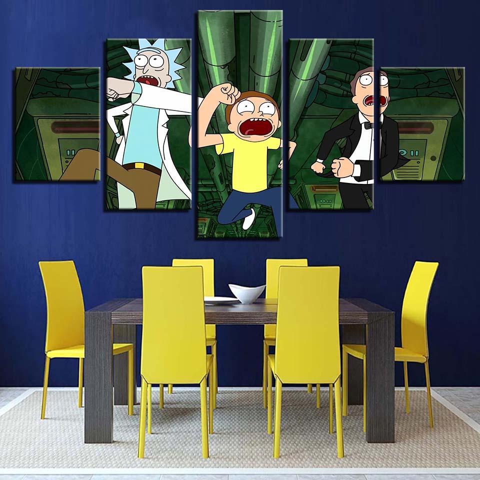 Rick And Morty – Cartoon Canvas Wall Art