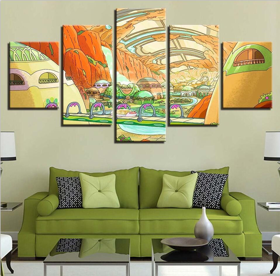 Rick And Morty 24 – Cartoon Canvas Wall Art